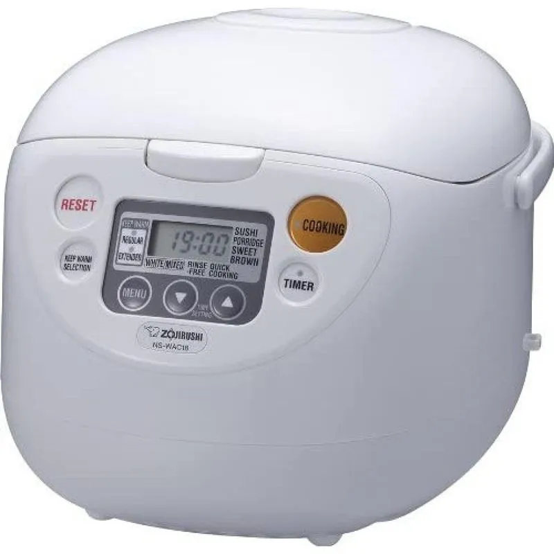 Zojirushi Panela Elétrica de Arroz, 2,3 L, 610W, 110V, branco.