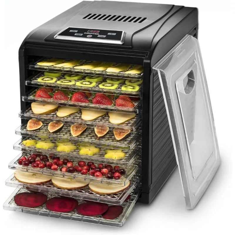 Gourmia GFD1950 Máquina Desidratadora de Alimentos com 9 bandejas 600W 110V.