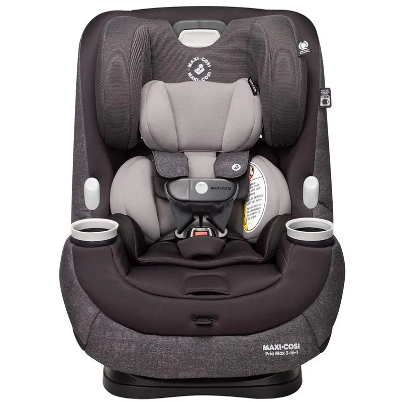 MaxiCosi Pria Max 3 em 1 Cadeira de Bebê para carro conversível preta