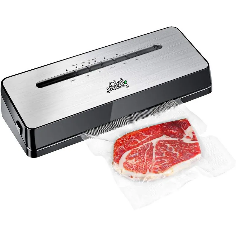 CHEFHANDY Vacuum Sealer MachineAutomatic Food Sealer for Food Savers with Moist e Dry ModesSeparated Design Easy to CleanLED Indicator
