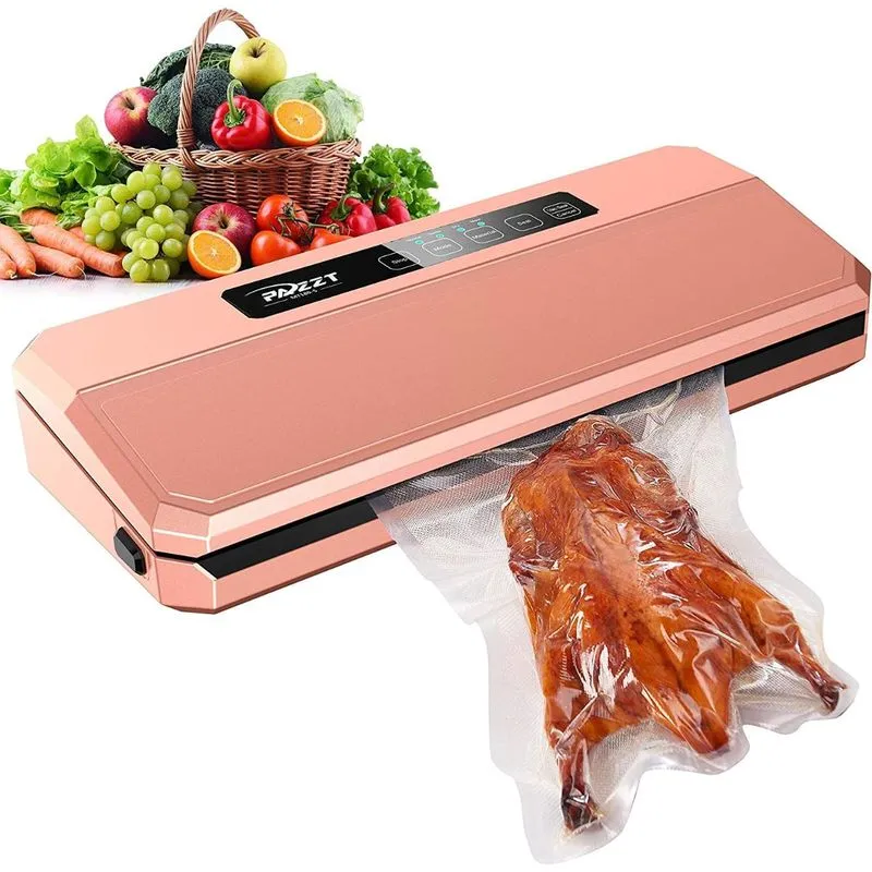Seladora a Vácuo PAZZT Kit Inicial 5 Modos Rosa Dourado 110V