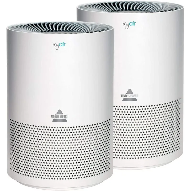 Purificador de Ar Bissell MYair 2 pack 3 em 1 Até 30m Branco 110V
