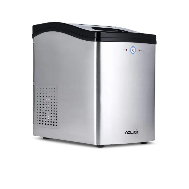 Máquina de Gelo NewAir Countertop Produz 20kgDia Prata 110V