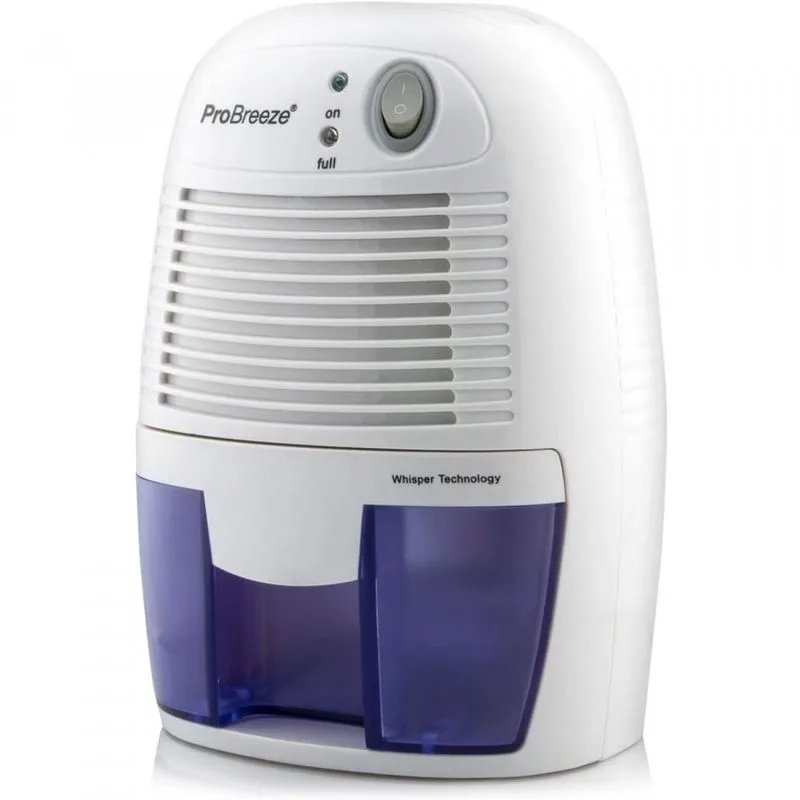 Desumidificador Mini Pro Breeze 45m2 Portátil BrancoAzul 110V