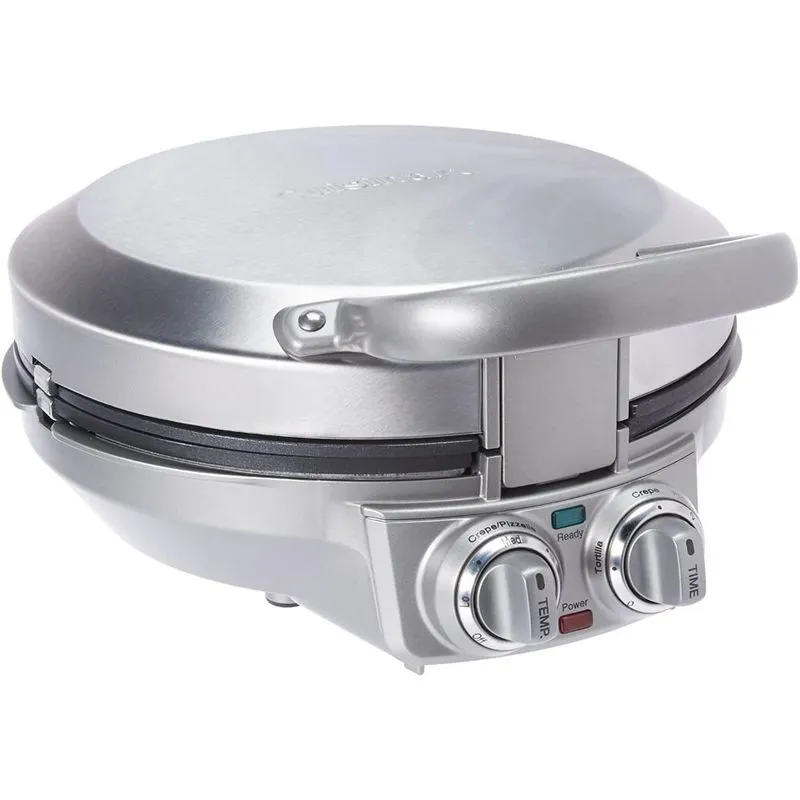 Cuisinart CPP-200 Máquina de Waffle, 4 Fatias, 110V, Aço Inoxidável.