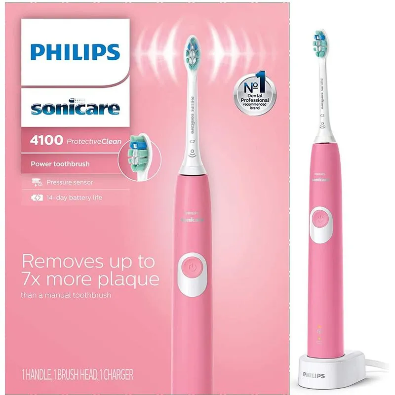 Escova Dental Elétrica Philips Sonicare Recarregável Rosa