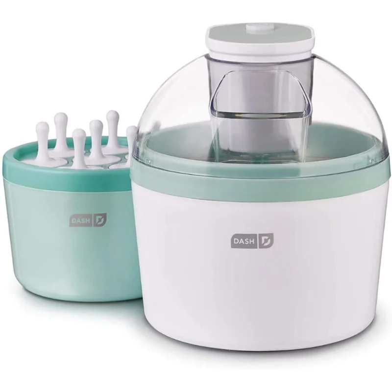 DASH Sorveteira Elétrica Picolé DIC700AQ 1 Litro Verde Água 110V