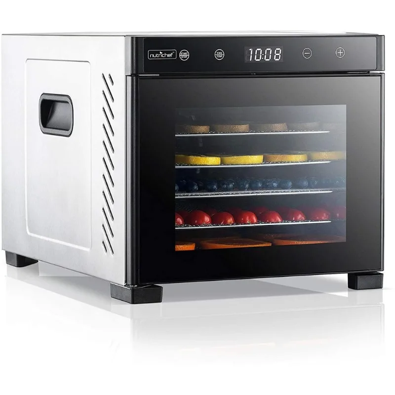 NutriChef Desidratador de Alimentos Profissional 600W 6Trays