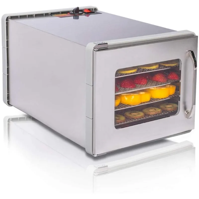JAYETEC Desidratador de Alimentos Profissional 6 Bandejas 630W