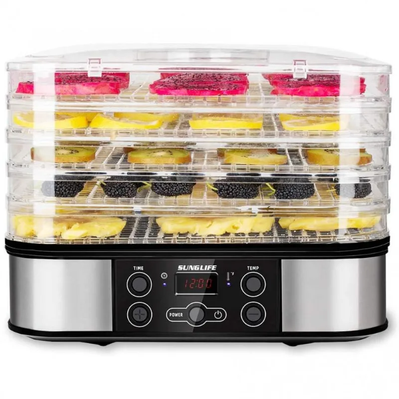 SUNGLIFE Desidratador de Alimentos 5 Bandejas 245W