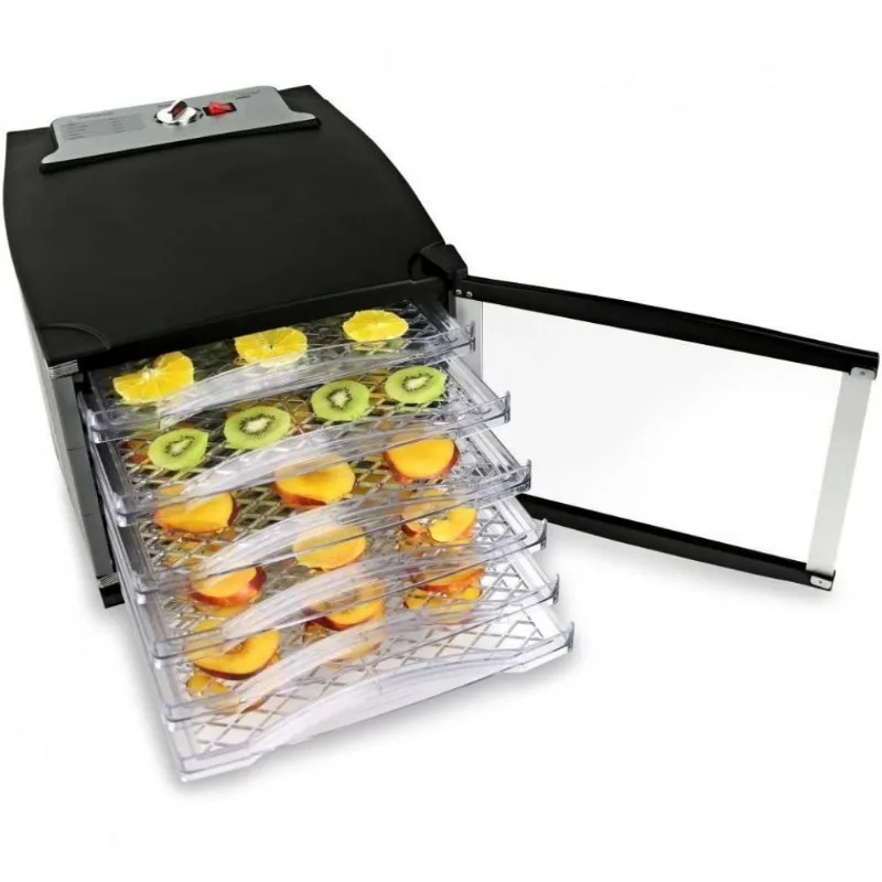 NutriChef PKFD52 Desidratador de Alimentos 6 Bandejas 800W