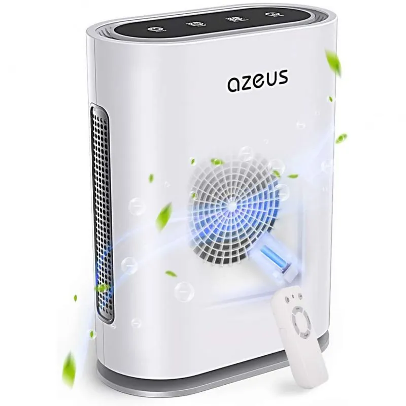 Esterilizador de Ar AZEUS GLFS32 Filtro HEPA VírusBactérias Branco 110V