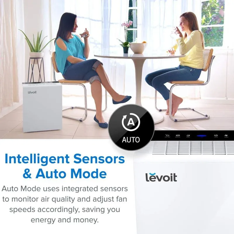 LEVOIT Esterilizador de Ar LVPUR131S Filtro HEPA Branco 110V