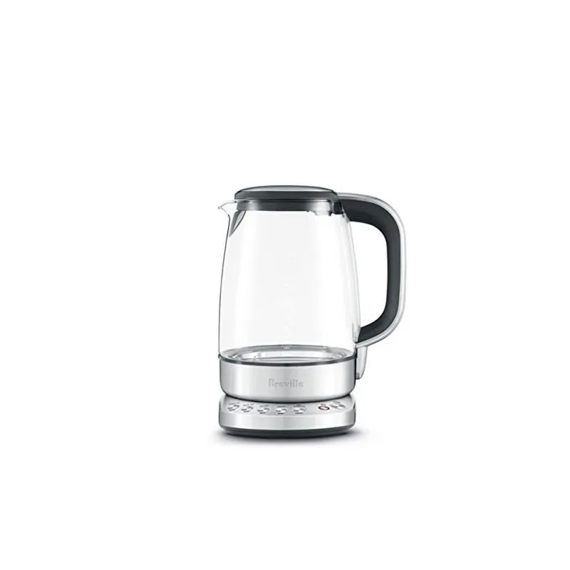 Chaleira Elétrica Breville, Aço Inoxidável/Vidro, 1,7L, Prata/Transparente.
