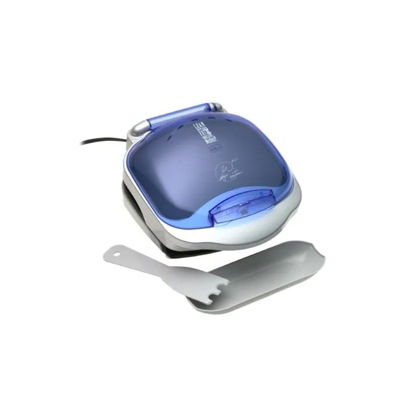 Grill George Foreman GR10ABWI, Prata e Azul 110V