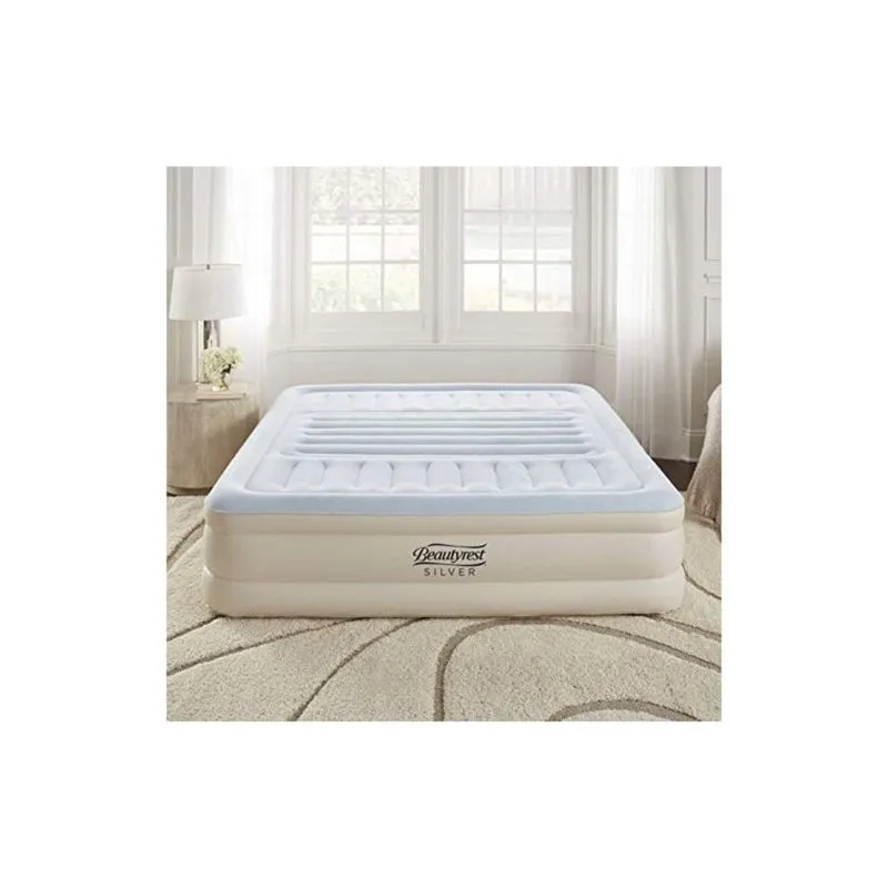 Colchão Inflável Simmons Beautyres King, Bege e Branco