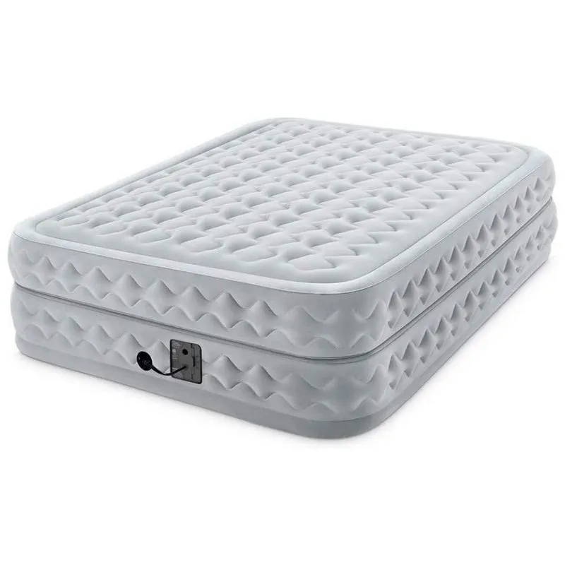 Colchão Inflável Intex Queen Deluxe, Branco