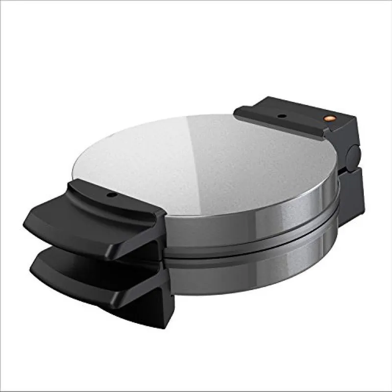 BLACK+DECKER WMB500 Máquina de Waffle, 4 Fatias, Aço Inoxidável, Prata 110V