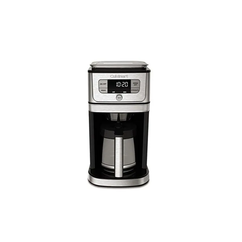 Cafeteira Elétrica Cuisinart DGB-800, Preto e Prata 110V