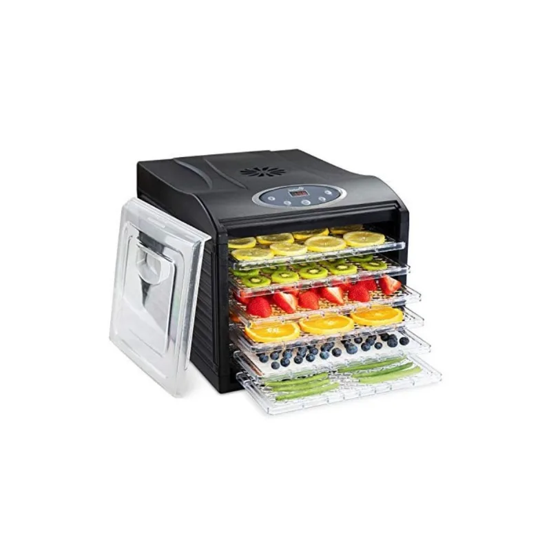 Desidratador de Alimento Ivation, 6 Bandejas, Digital, Preto 110V