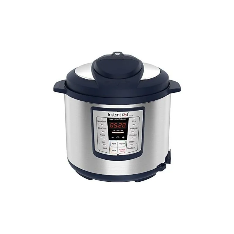 Panela de Pressão Elétrica Instant Pot Lux, 6 em 1, Aço Inoxidável, Azul 110V