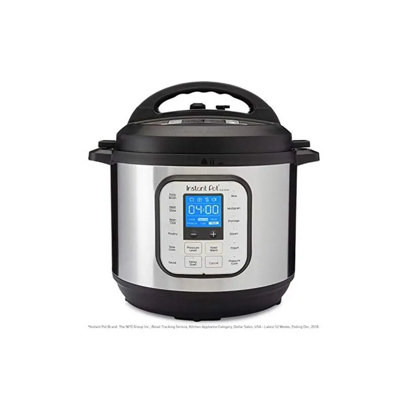 Panela de Pressão Elétrica Pot-Duo ,7 em 1, Aço Inoxidável, Prata 110V