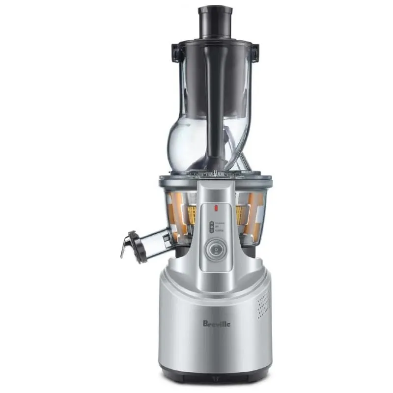 Espremedor De Frutas Sucos Breville 110v 240 Watts 81mm Entrada Inox.