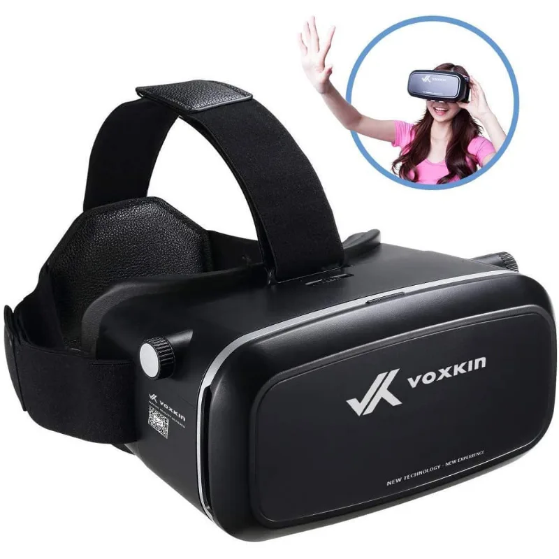 Oculos Realidade Virtual Headset 3D VR Alta Definição Fone de Ouvido