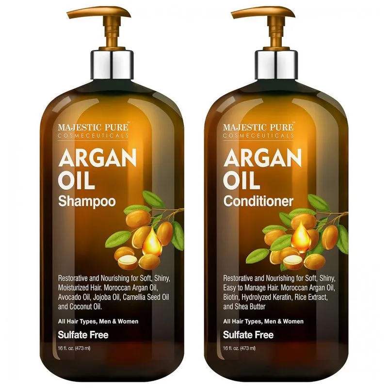 Shampoo Condicionador Volumizador E Restauração Capilar Para Uso Diário 450ml Cada