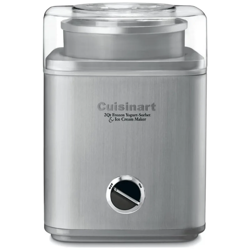 Sorveteira Cuisinart Ice-30bc 2 Litros Automática Sem Bpa Aço Inoxidável Isolamento Duplo
