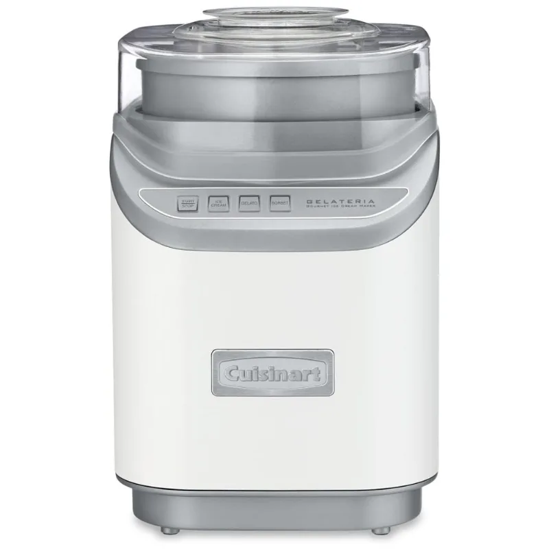 Sorveteira Cuisinart Ice-60w 1,9 Litros 3 Configurações Desligamento Automático - Branco