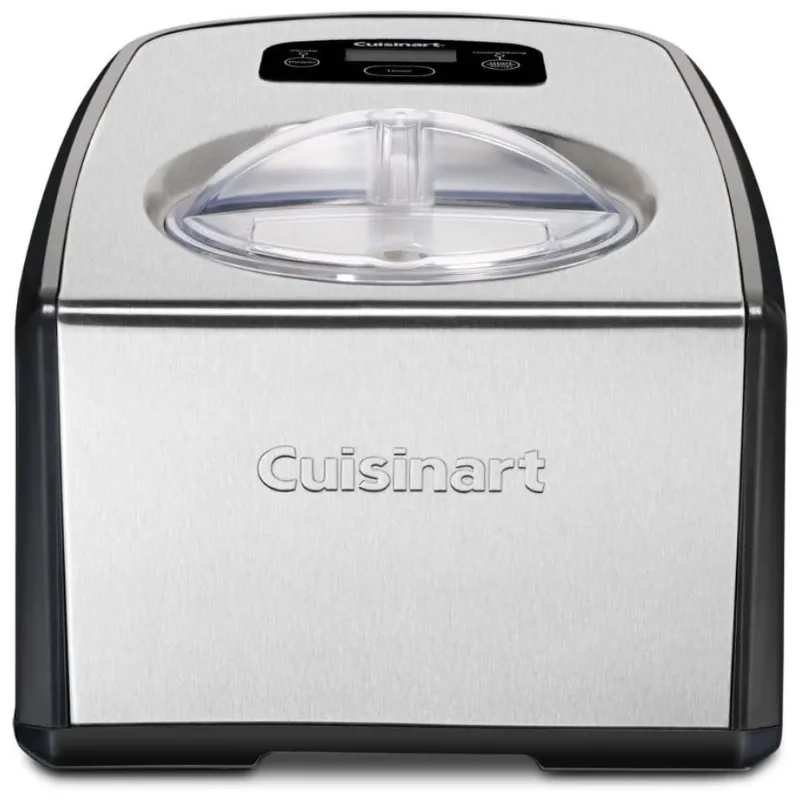 Sorveteira Cuisinart Ice-100 1,2 Litros Timer E Controles Touchpad Temporizador Duas Pás