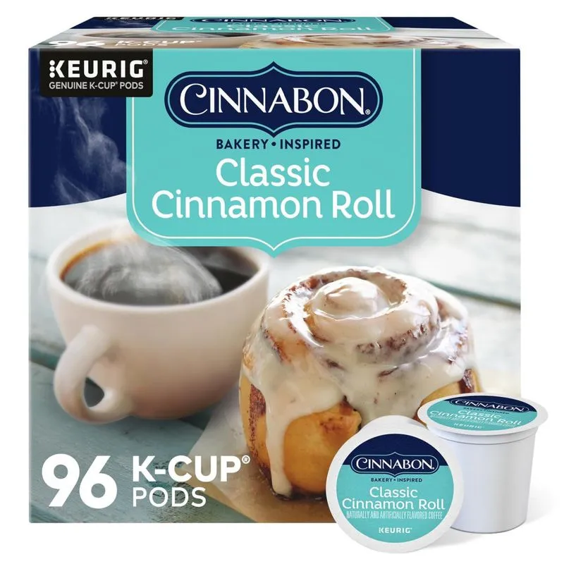 Keuring Kcup Cinnabon Classico Rolo De Canela (96u)1u=2espresso