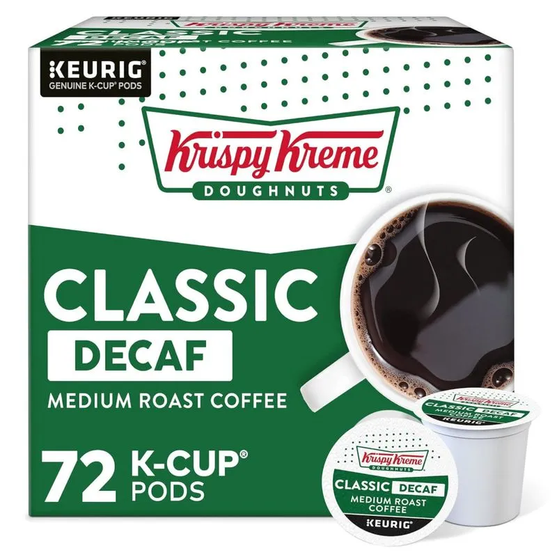 Keuring Kcup Krispy Kreme Classico Descafinado, Torra Média (72u)1u=2espresso
