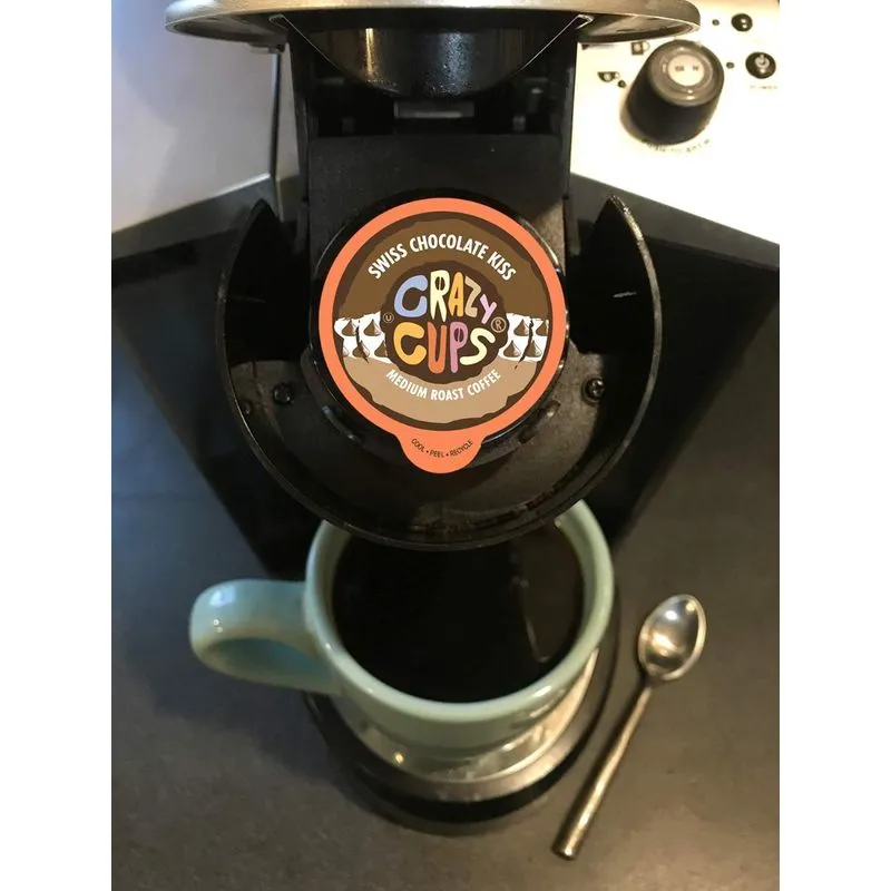 Keuring Kcup Crazy Cups Café Swiss Chocolate Kiss 80u1u2espresso