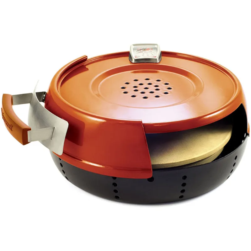 Pizzacraft PC0601 Forno de Pizza, Aço Inoxidável, Laranja.