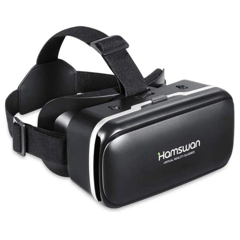 Óculos Realidade Virtual 3D Botão Multifuncional