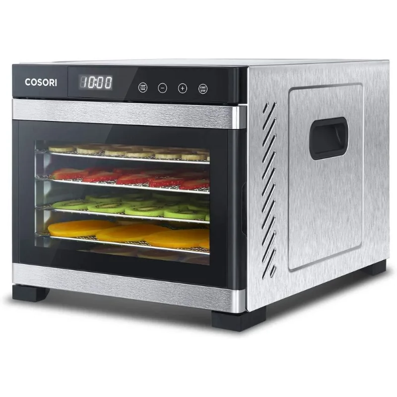 COSORI Máquina Desidratadora de Alimentos com 6 bandejas 600W 110V preta