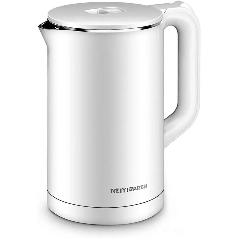 NEIYIDAREN Chaleira Elétrica 1.7L Sem Fio 1500W-110V Aço Inoxidável