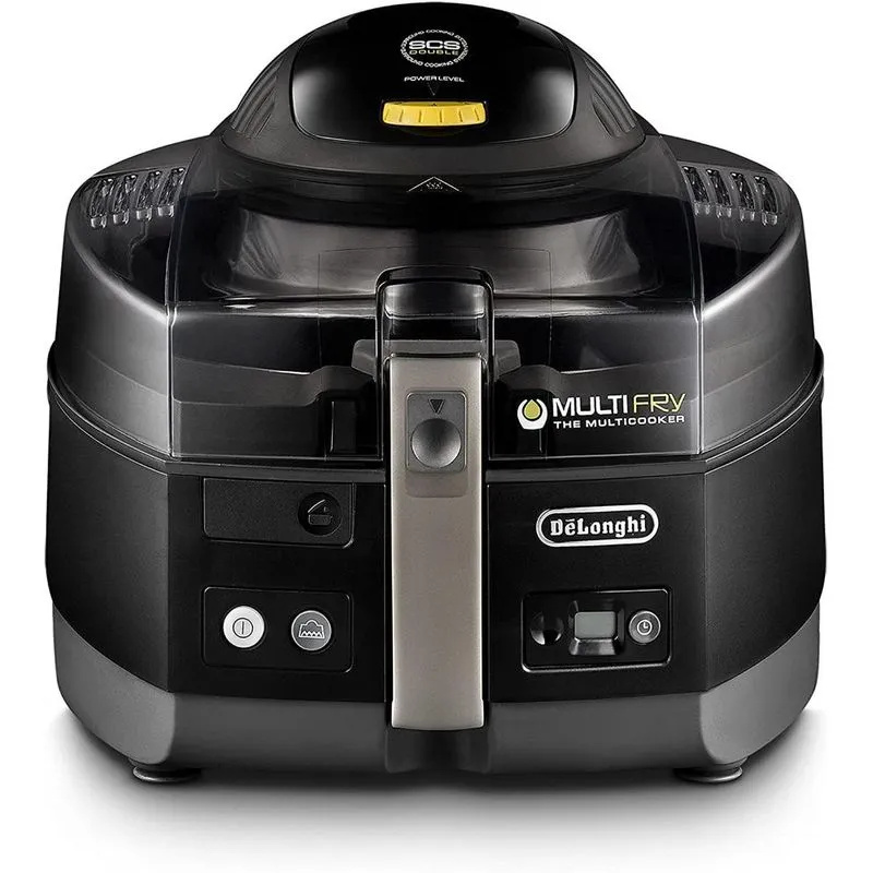 DeLonghi Fritadeira Elétrica Air Fryer, sem óleo 1.7L 1400W-110V, preta.