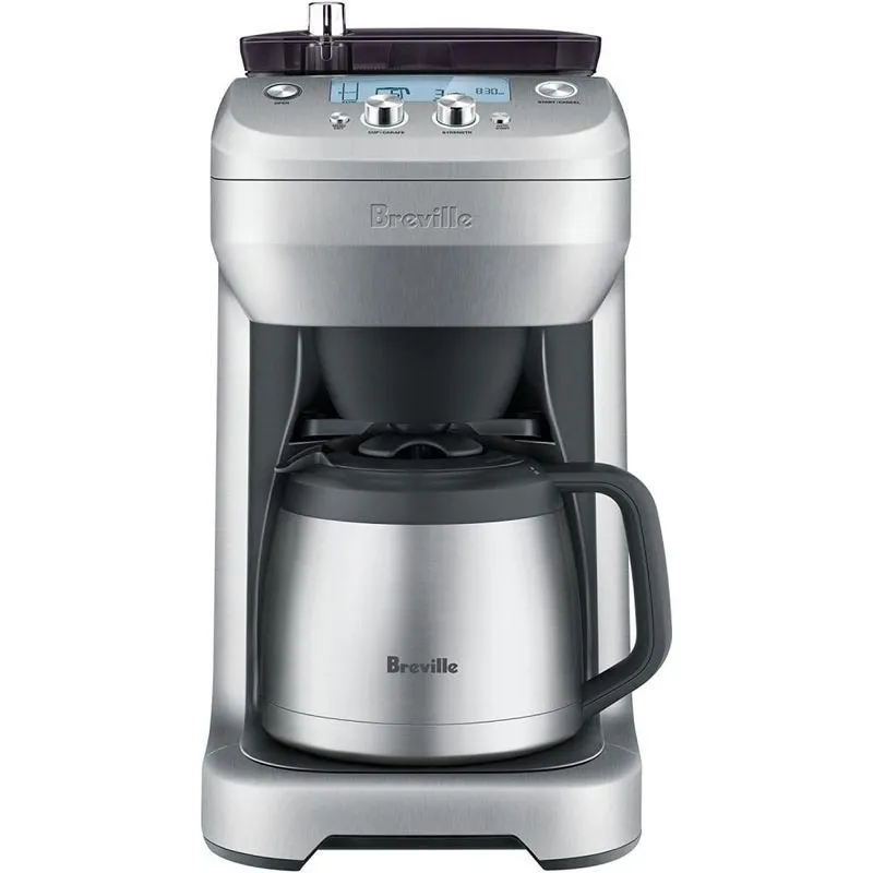 Breville Máquina de Café Automática 1.7L 1100W-110V, Aço Inoxidável.