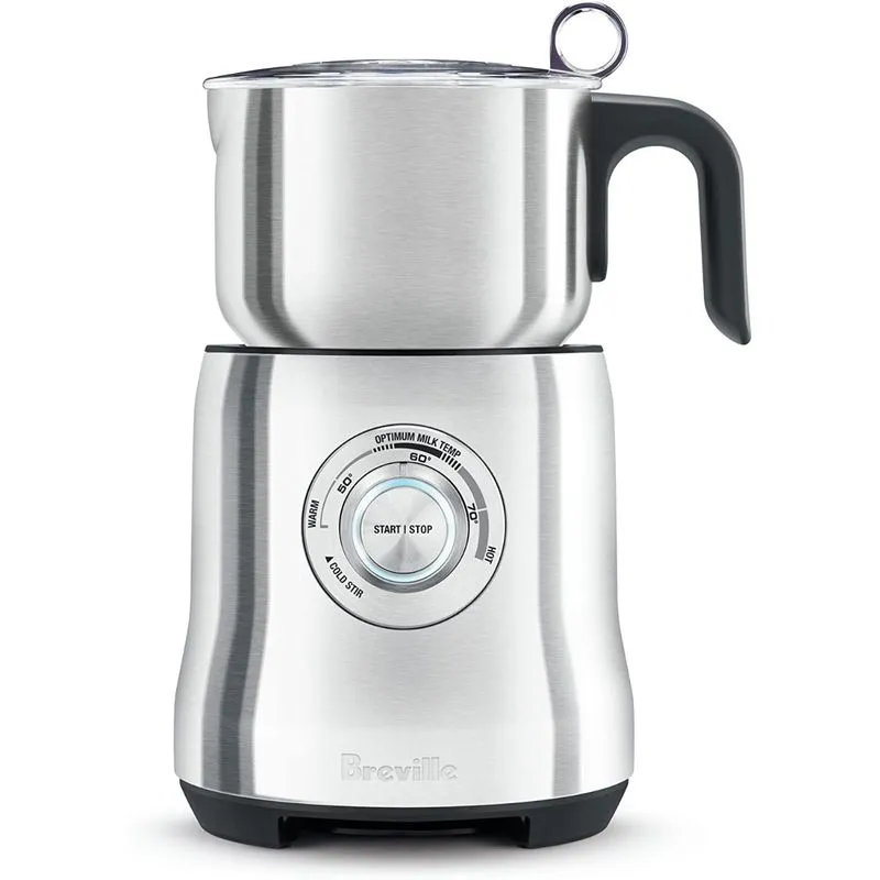 Breville Batedor de Leite Elétrico cFunção Aquecer 720mL 500W110V Aço Inoxidável