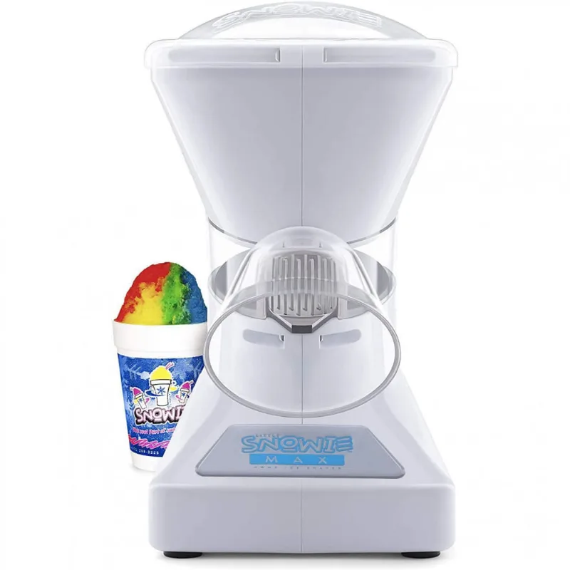 Snowie Máquina de Raspadinha com mistura de xaropes e 6 Palitos 1000W110V