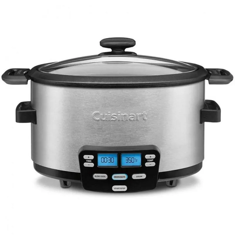 Cuisinart Panela Elétrica Capacidade 4 L c/Painel LCD, MSC400.