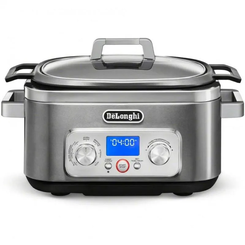 De'Longhi Panela Elétrica 7 em 1- 5.6 L Programável-Antiaderente 1000W-110V.