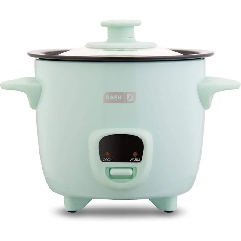 Dash Mini Panela de Arroz a Vapor 480 mL Antiaderente Removível 200W-110V.