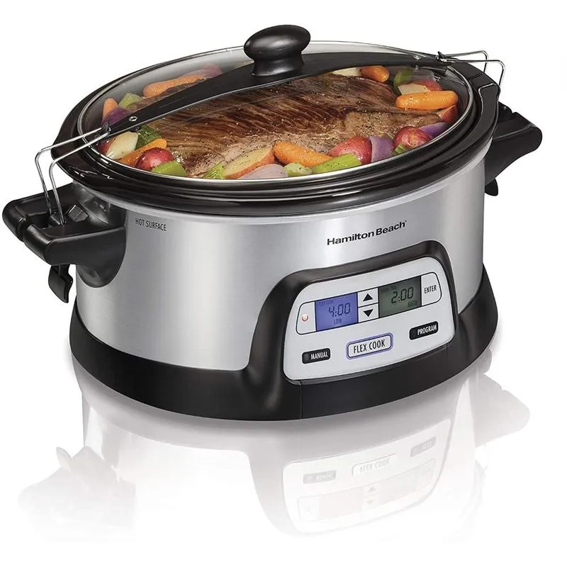 Hamilton Beach Panela Elétrica Digital Programável 5.6 L, 280W-110V.