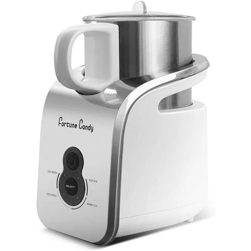 Fortune Candy Esmudador de Leite Automático e Elétrico Capacidade 3 Copos 110V Branco