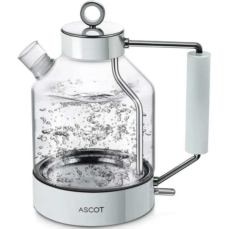 ASCOT Chaleira Elétrica de 16L Aço Inoxidável 1500W110V Branco