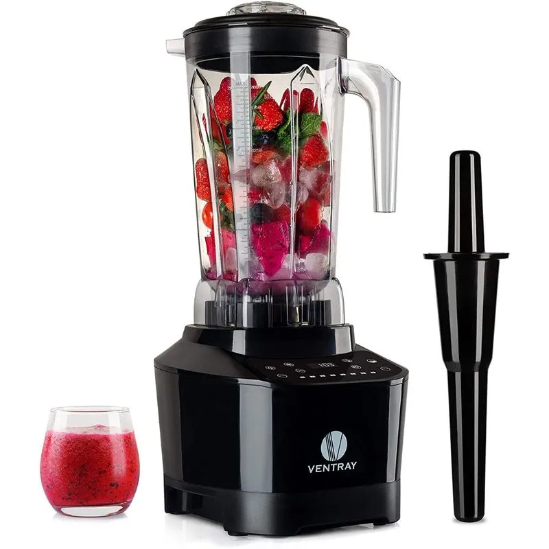 Ventray Pro 600 Liquidificador Profissional de 2L com 8 Velocidades e 5 Programas 1500W110V